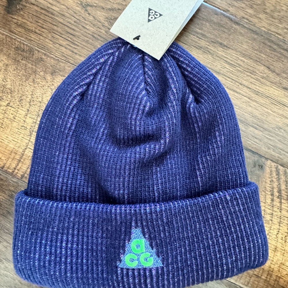 Nike ACG Kids Dark Purple Beanie